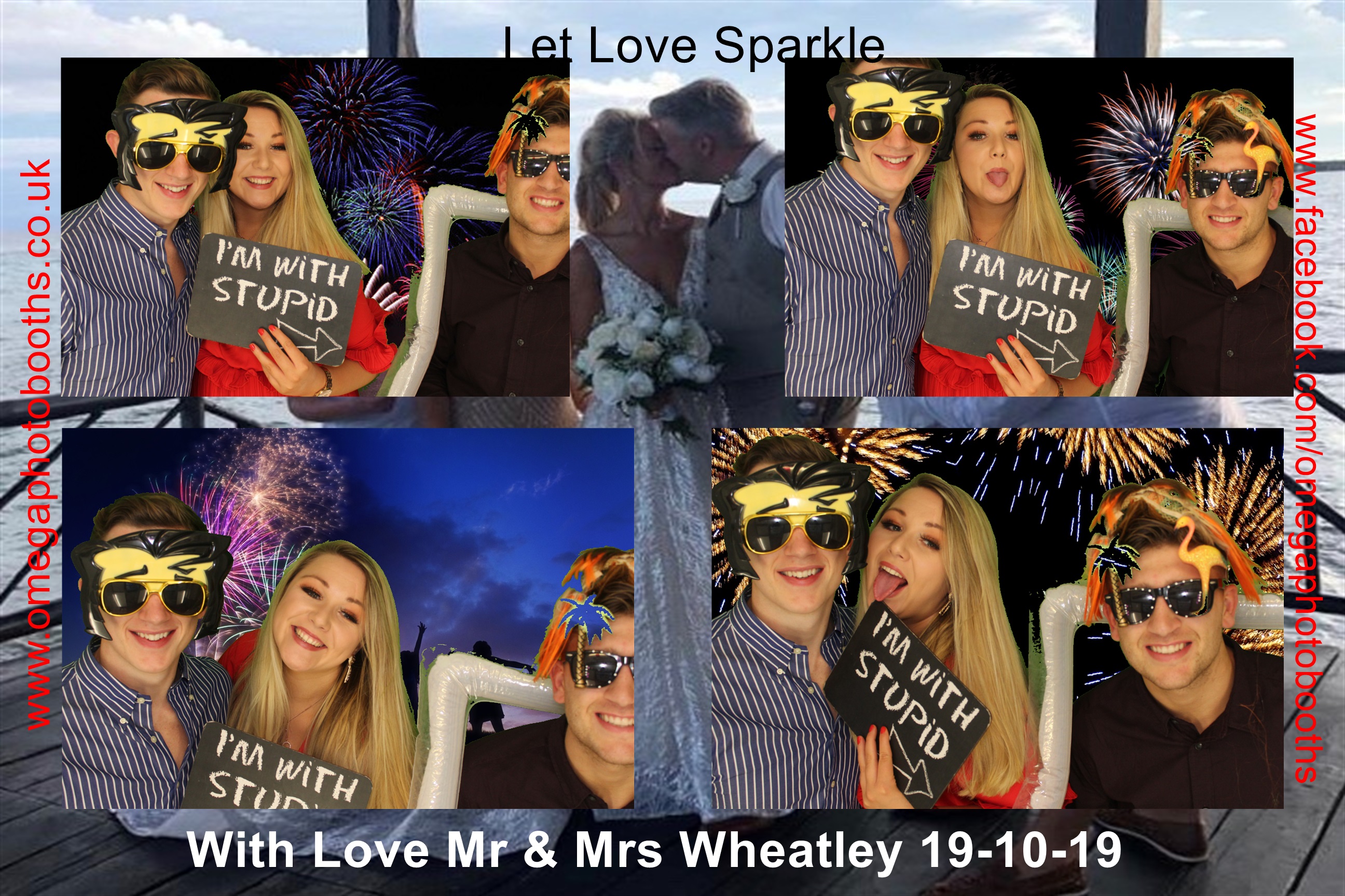 Mr & Mrs Wheatley  | View more photos from the event at gallery.omegaphotobooths.co.uk/u/Omega-Photobooths/Mr-Mrs-Wheatley